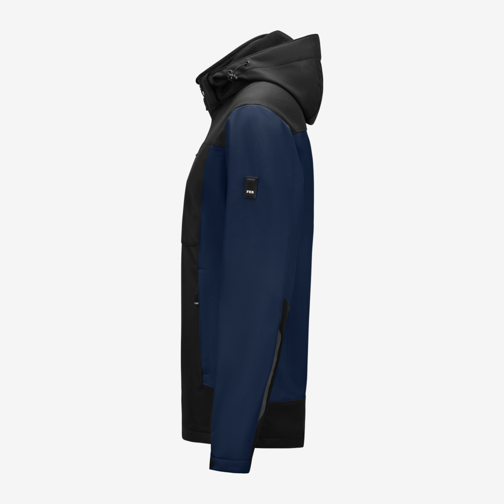 FHB JULIA Softshell-Jacke Damen, marine-schwarz, Gr. L
