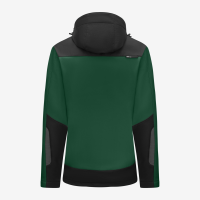 FHB JULIA Softshell-Jacke Damen, grün-schwarz, Gr. L