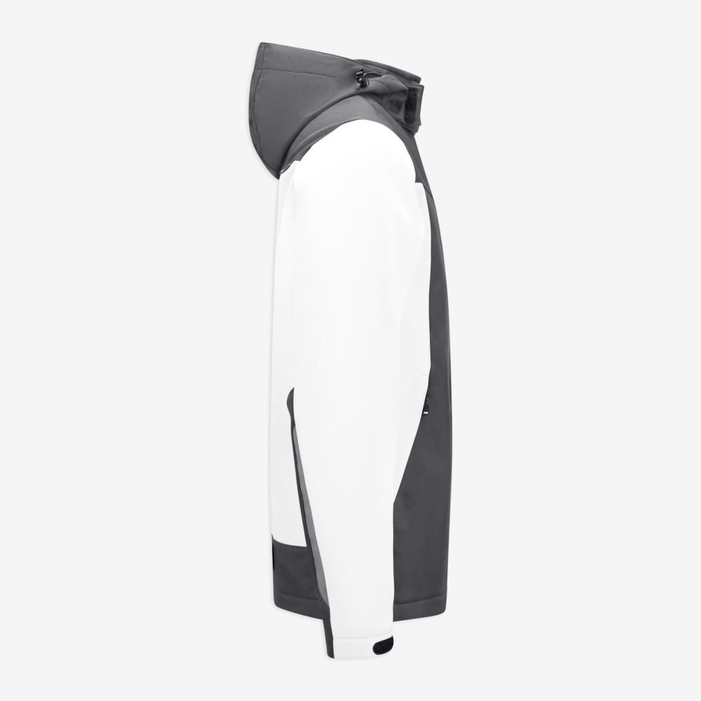 FHB JANNIK Softshelljacke, weiss-anthrazit, Gr. XL