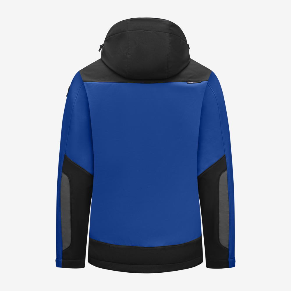 FHB JANNIK Softshelljacke, royalblau-schwarz, Gr. M
