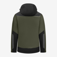 FHB JANNIK Softshelljacke, oliv-schwarz, Gr. 3XL