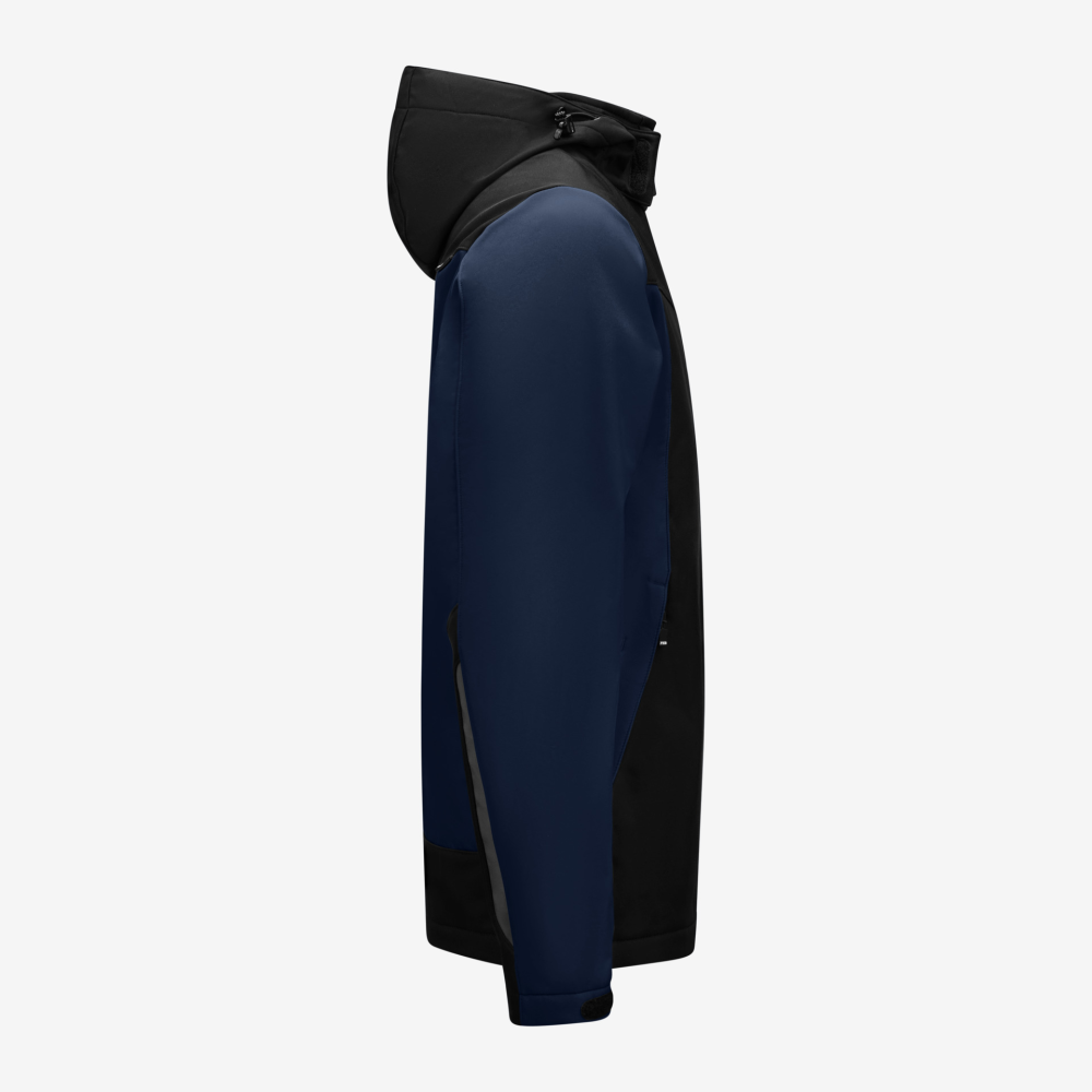 FHB JANNIK Softshelljacke, marine-schwarz, Gr. S