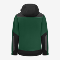 FHB JANNIK Softshelljacke, grün-schwarz, Gr. 4XL
