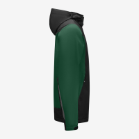 FHB JANNIK Softshelljacke, grün-schwarz, Gr. 4XL