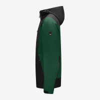 FHB JANNIK Softshelljacke, grün-schwarz, Gr. 4XL