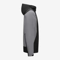 FHB JANNIK Softshelljacke, grau-schwarz, Gr. 3XL