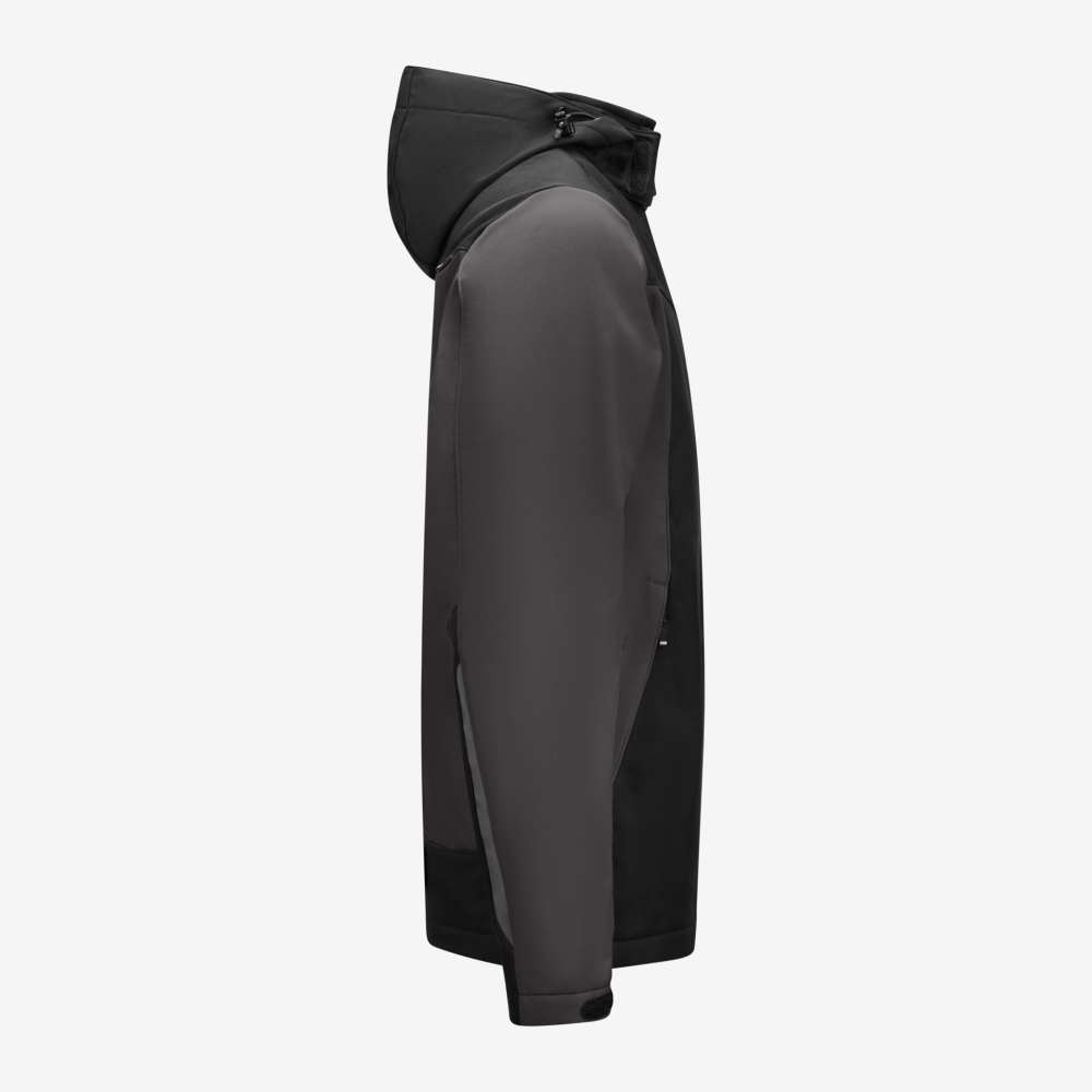 FHB JANNIK Softshelljacke, anthrazit-schwarz, Gr. 3XL