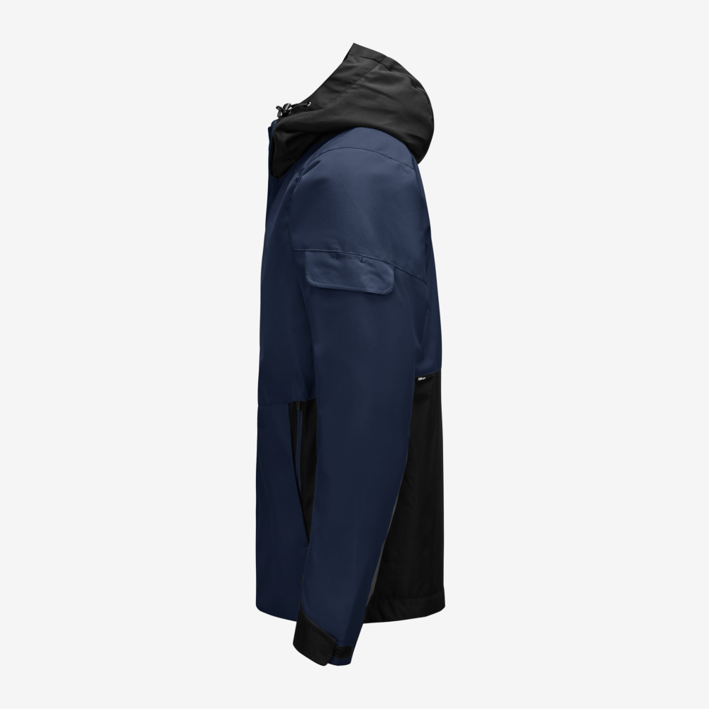 FHB GEORG Arbeitsjacke Primaloft, marine-schwarz, Gr. M