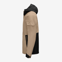 FHB GEORG Arbeitsjacke Primaloft, beige-schwarz, Gr. XL