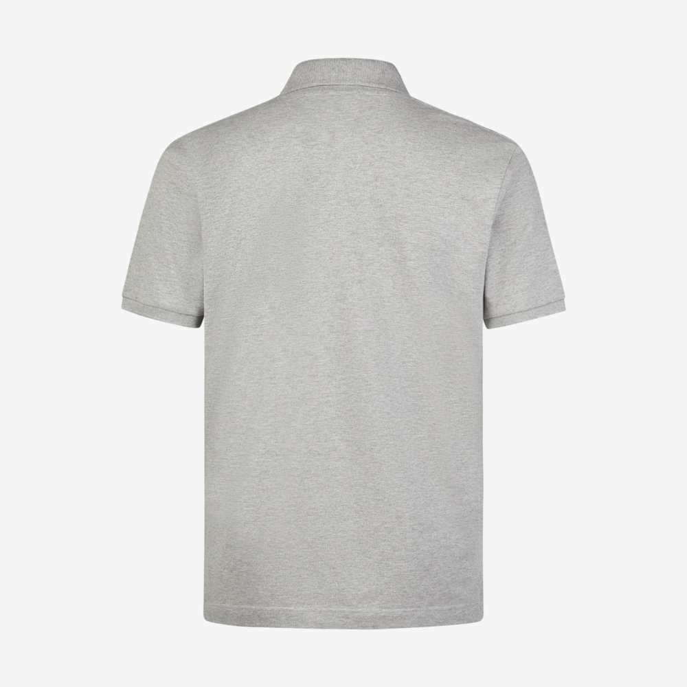 FHB DANIEL Polo-Shirt, grau-meliert, Gr. S