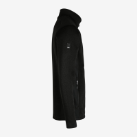 FHB CHRISTOPH Strick-Fleece-Jacke, schwarz, Gr. S