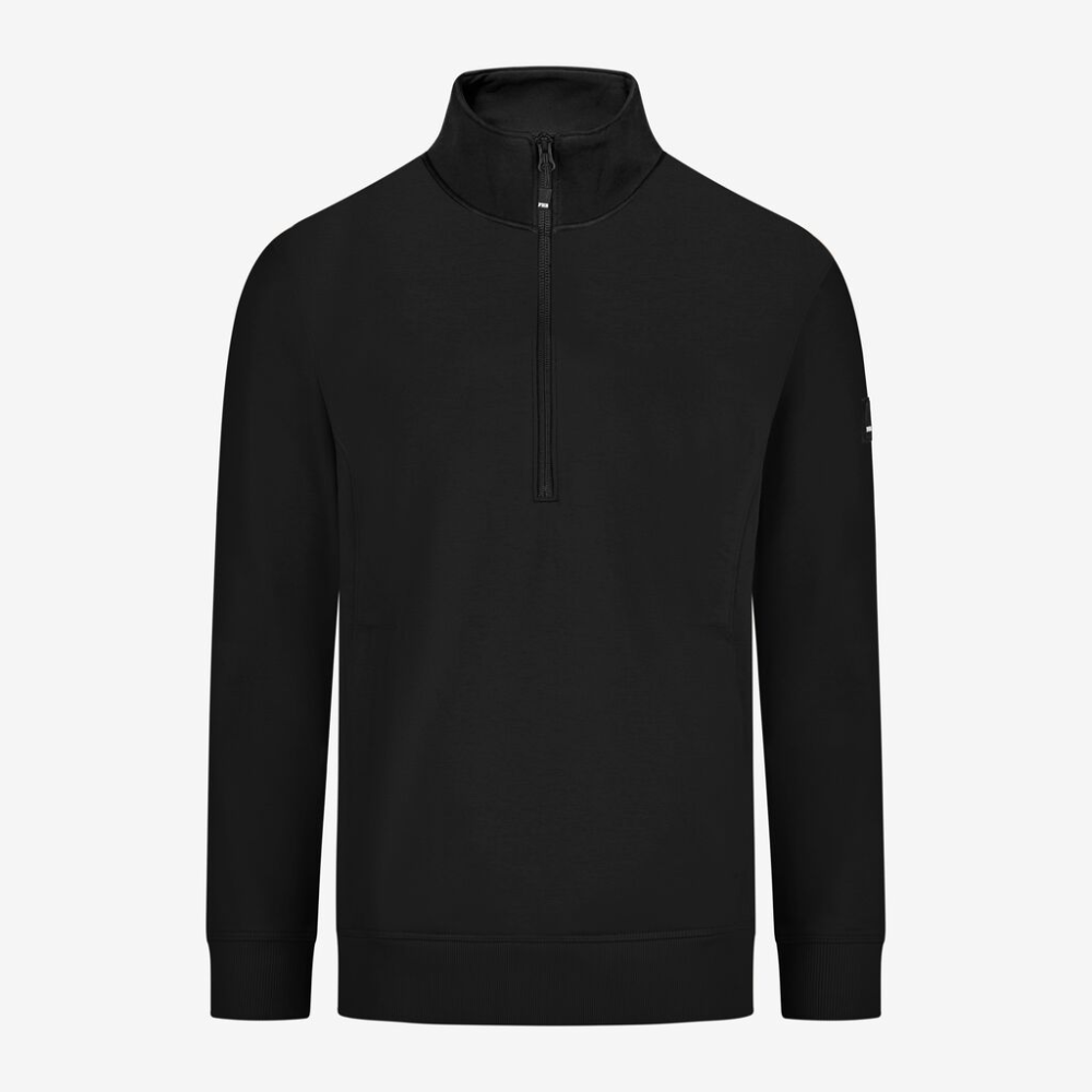 FHB KALLE Zip-Sweatshirt unisex schwarz 5XL