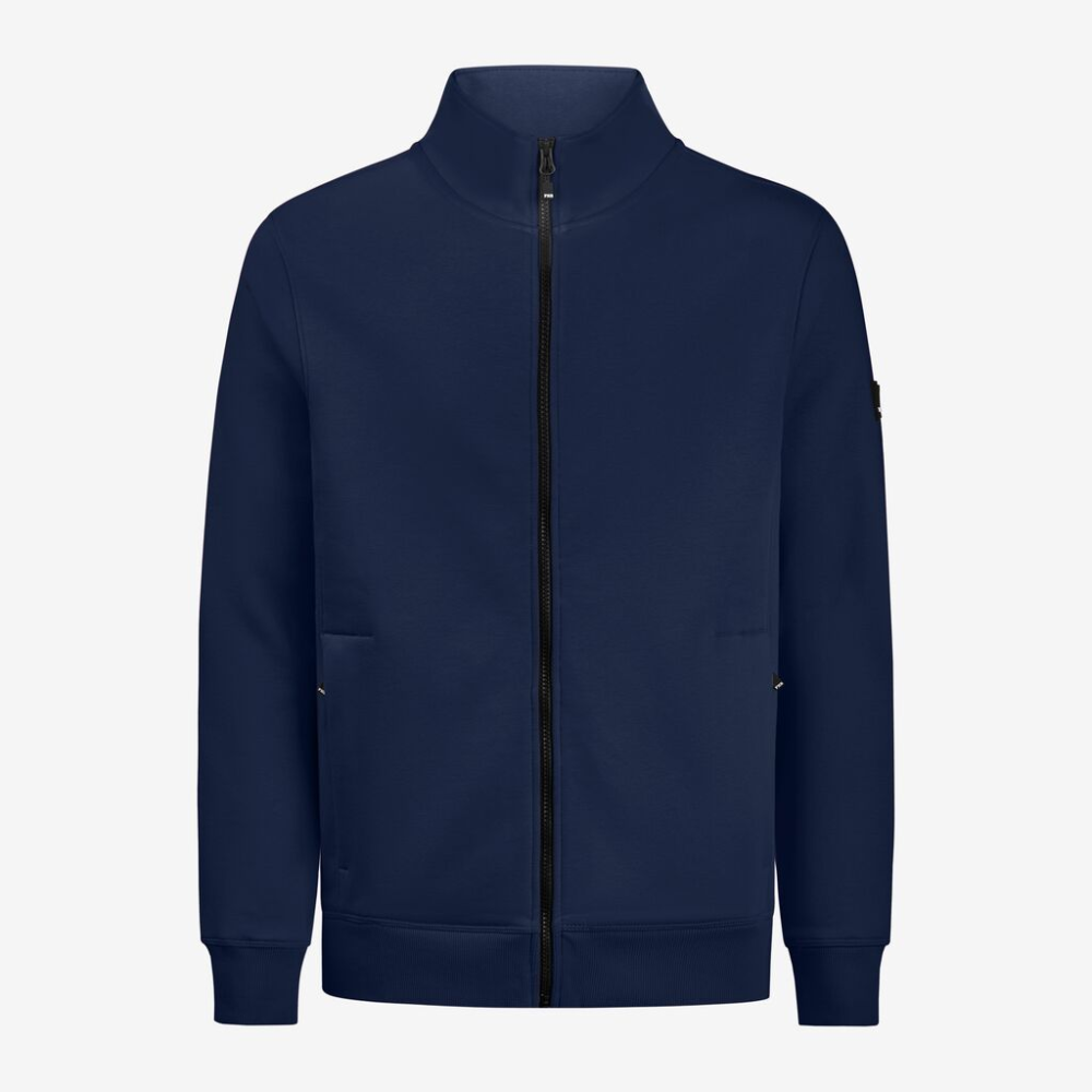 FHB EUGEN Sweat-Jacke unisex marine 5XL