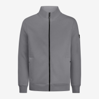 FHB EUGEN Sweat-Jacke unisex grau 2XL