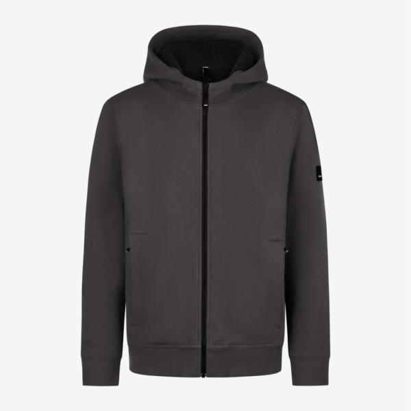 FHB HAJO Hoodie-Jacke anthrazit