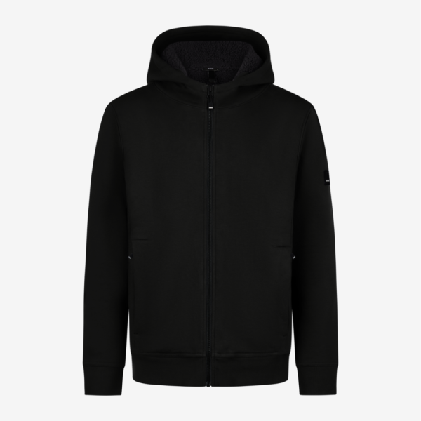 FHB HAJO Hoodie-Jacke schwarz