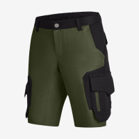 FHB ANNI Bermuda Damen oliv-schwarz 38