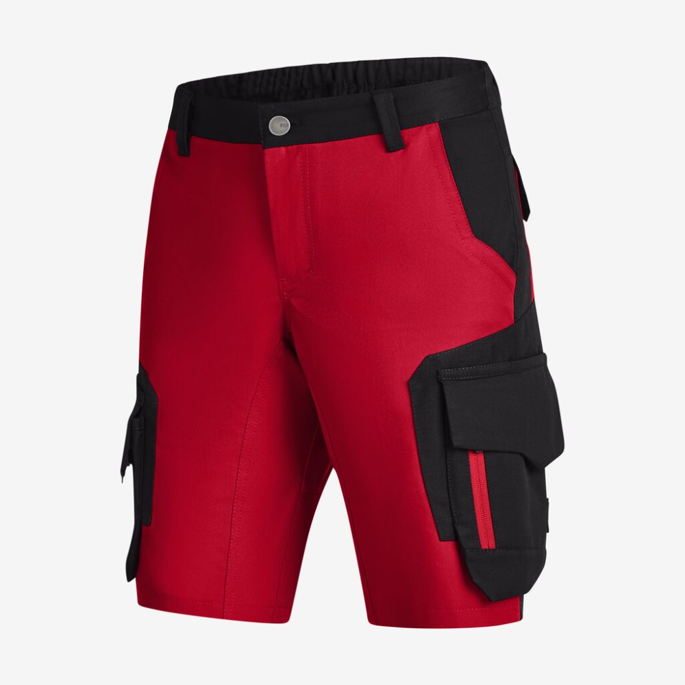 FHB ANNI Bermuda Damen rot-schwarz 48