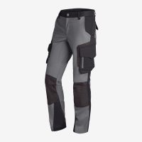 FHB ANNETTE Arbeitshose Damen grau-schwarz 42