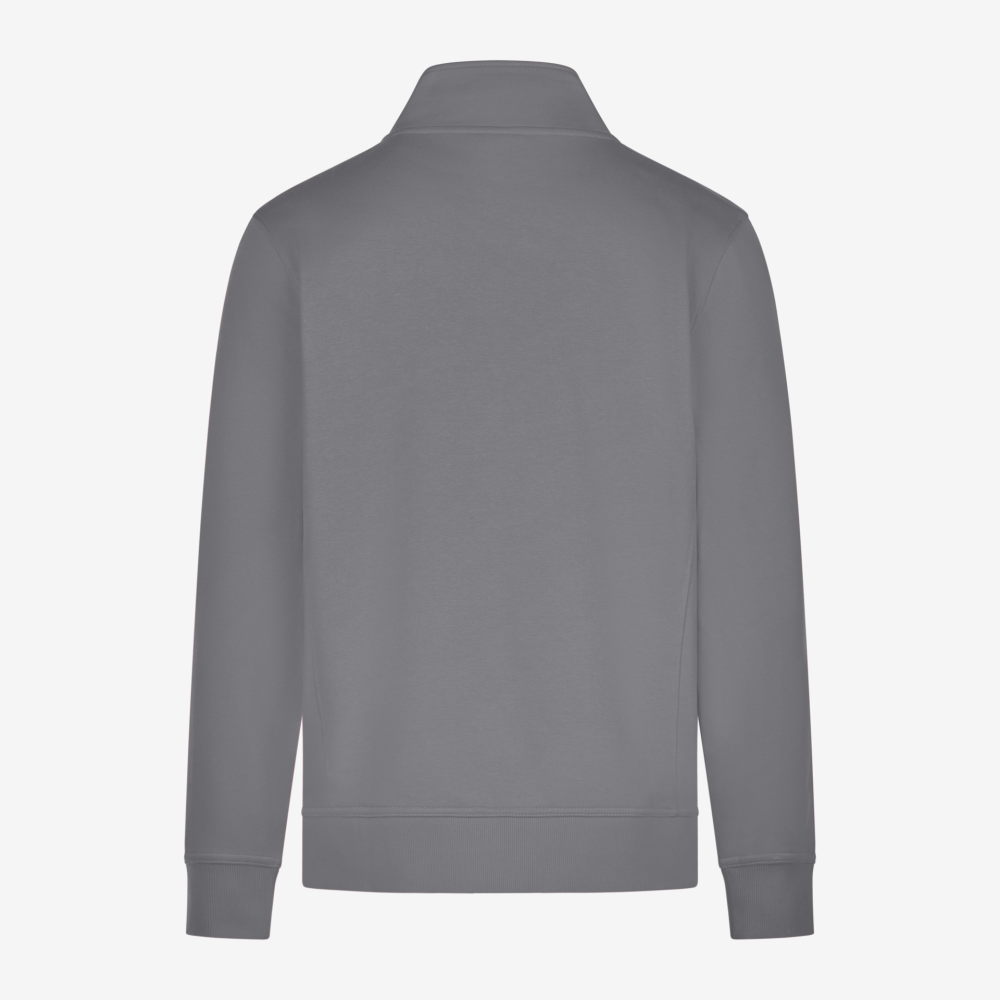 FHB EUGEN Sweat-Jacke unisex grau 2XL