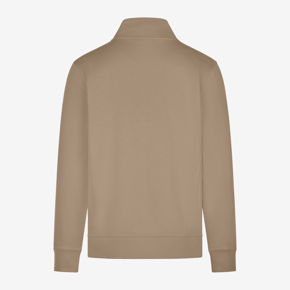 FHB EUGEN Sweat-Jacke unisex beige XS
