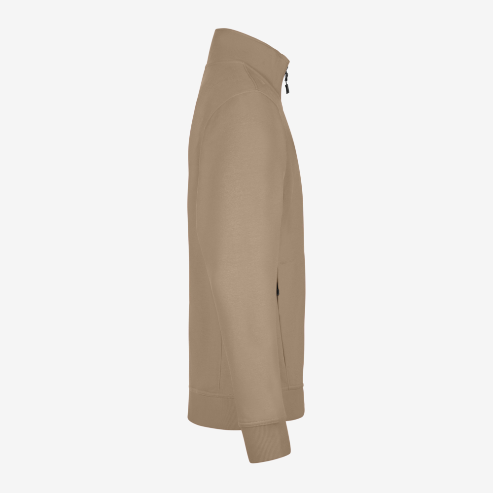 FHB EUGEN Sweat-Jacke unisex beige XS