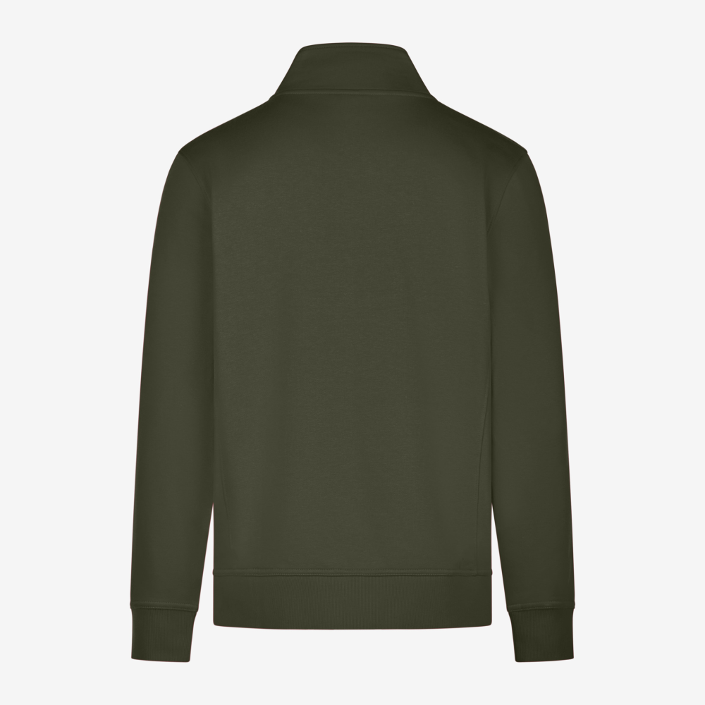FHB EUGEN Sweat-Jacke unisex oliv XL