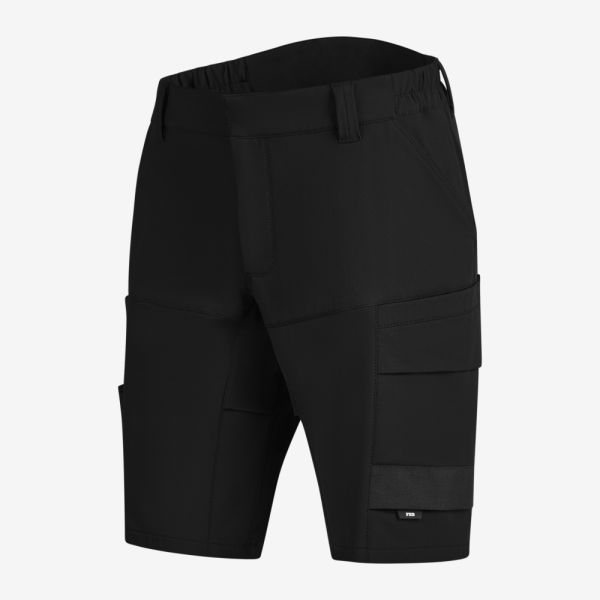 FHB CONNY Arbeitsshorts Stretch unisex schwarz