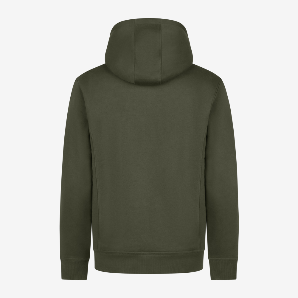 FHB HAJO Hoodie-Jacke mit Webpelz unisex oliv XS