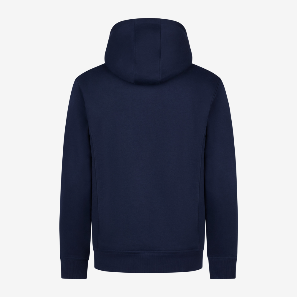 FHB HAJO Hoodie-Jacke mit Webpelz unisex marine XL