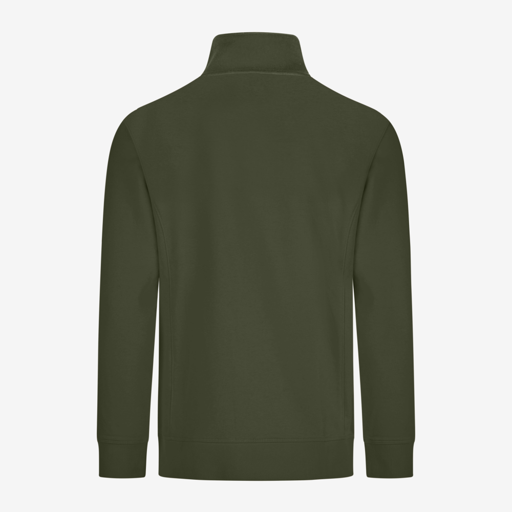FHB KALLE Zip-Sweatshirt unisex oliv 2XL