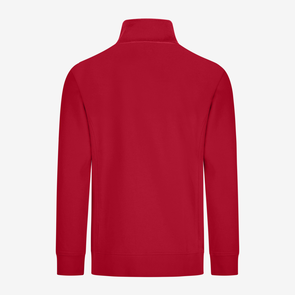 FHB KALLE Zip-Sweatshirt unisex rot XL