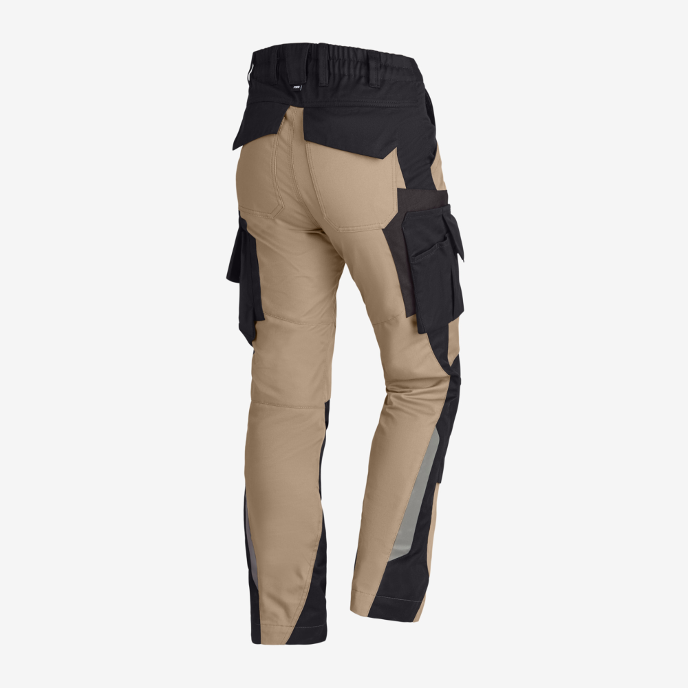 FHB ANNETTE Arbeitshose Damen beige-schwarz 44