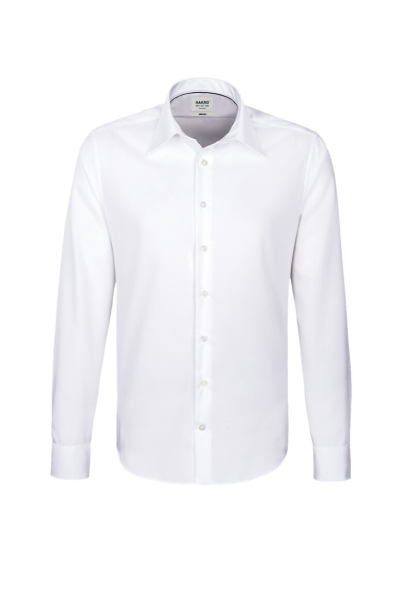 HAKRO Hemd Business Regular, weiss