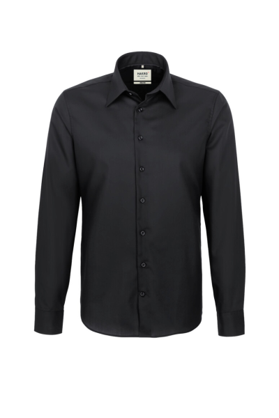 HAKRO Hemd Business Regular, schwarz
