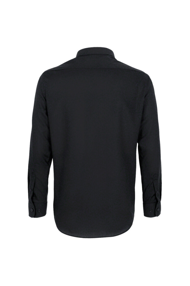 HAKRO Hemd Business Comfort, schwarz