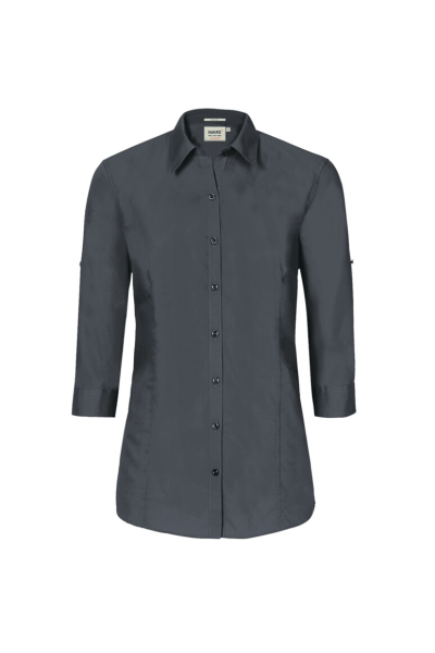 HAKRO 3/4-Arm-Vario Bluse MIKRALINAR®, anthrazit