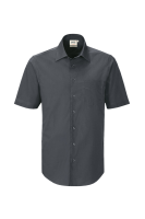 HAKRO 1/2-Arm Hemd MIKRALINAR® Comfort, anthrazit, M