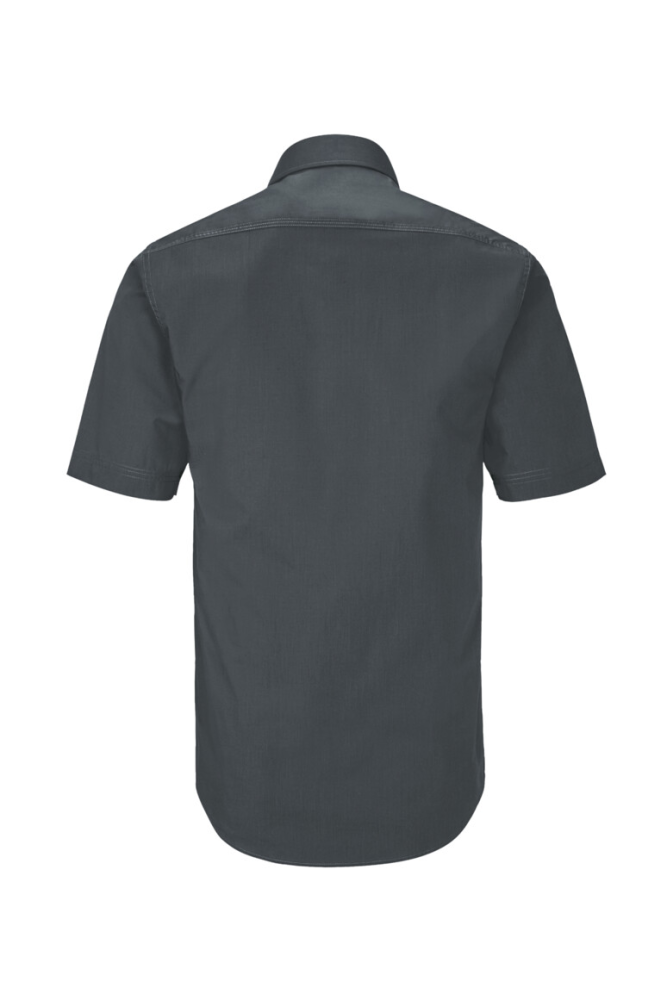 HAKRO 1/2-Arm Hemd MIKRALINAR® Comfort, anthrazit, M