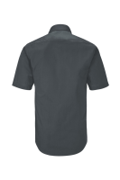 HAKRO 1/2-Arm Hemd MIKRALINAR® Comfort, anthrazit, M