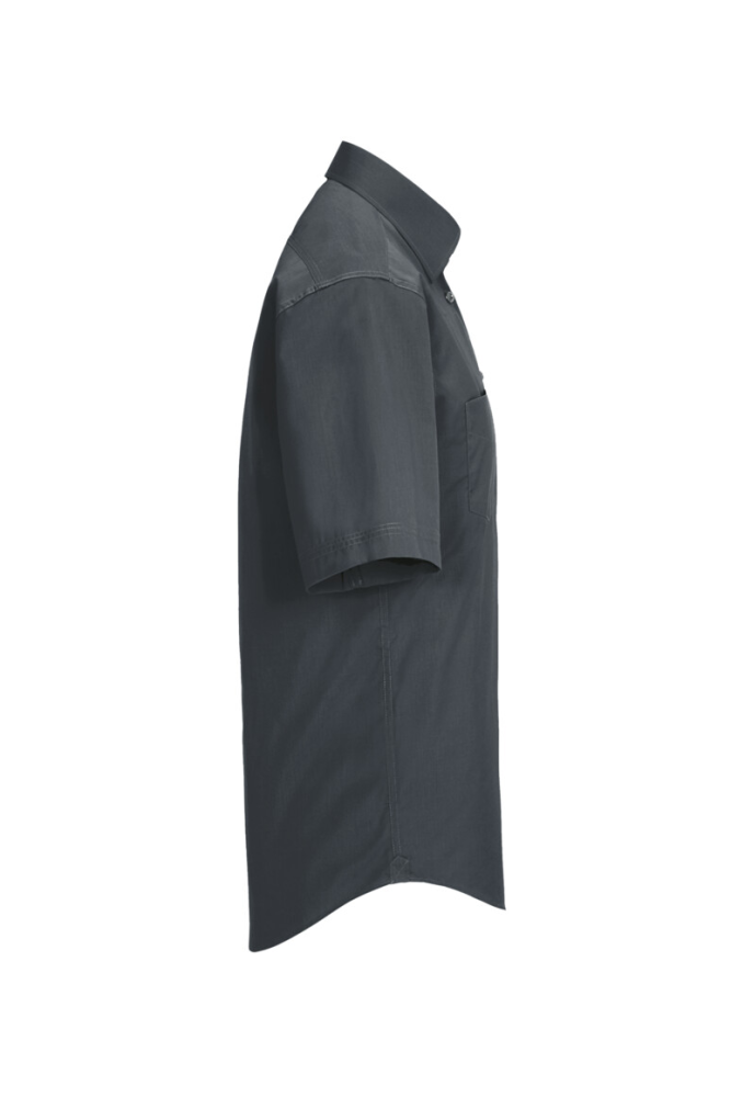 HAKRO 1/2-Arm Hemd MIKRALINAR® Comfort, anthrazit, M