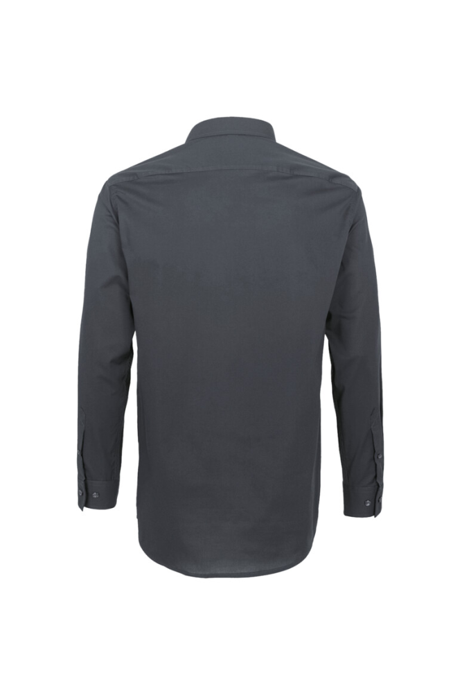 HAKRO Hemd MIKRALINAR® Comfort, anthrazit, 2XL