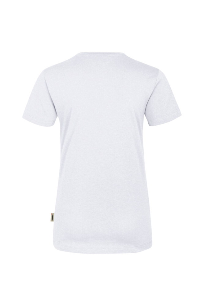 HAKRO Damen V-Shirt Classic, weiss