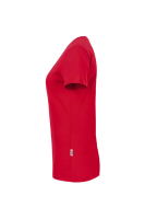 HAKRO Damen V-Shirt Classic, rot