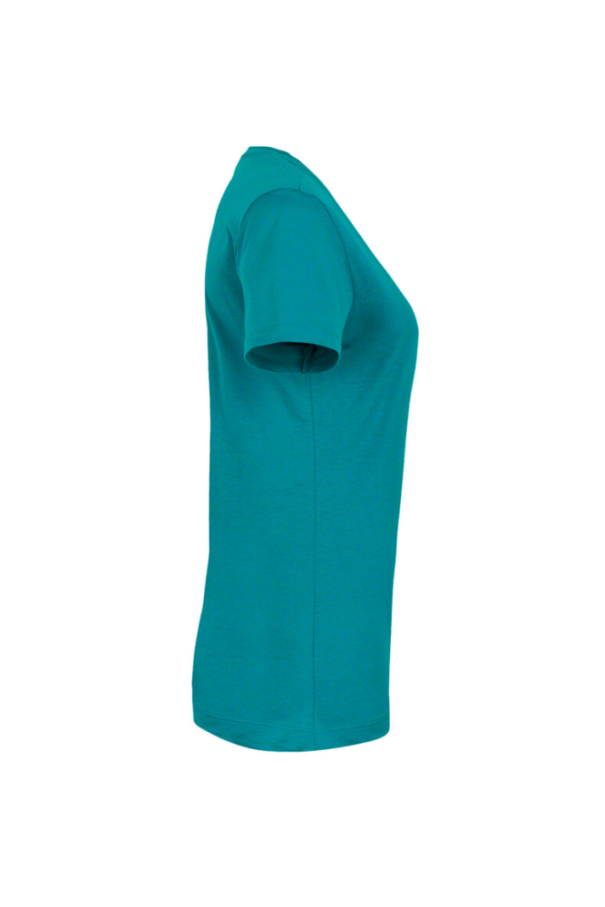 HAKRO Damen V-Shirt Classic, smaragd, S