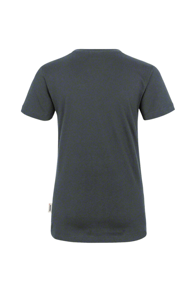 HAKRO Damen V-Shirt Classic, anthrazit