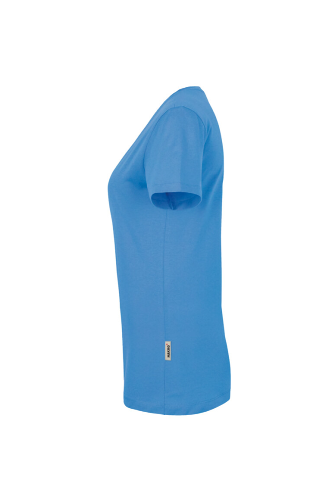 HAKRO Damen T-Shirt Classic, malibublau, S