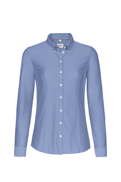 HAKRO Bluse Natural Stretch, ozeanblau
