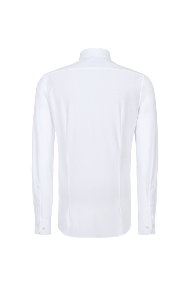 HAKRO Hemd Natural Stretch Regular, weiss