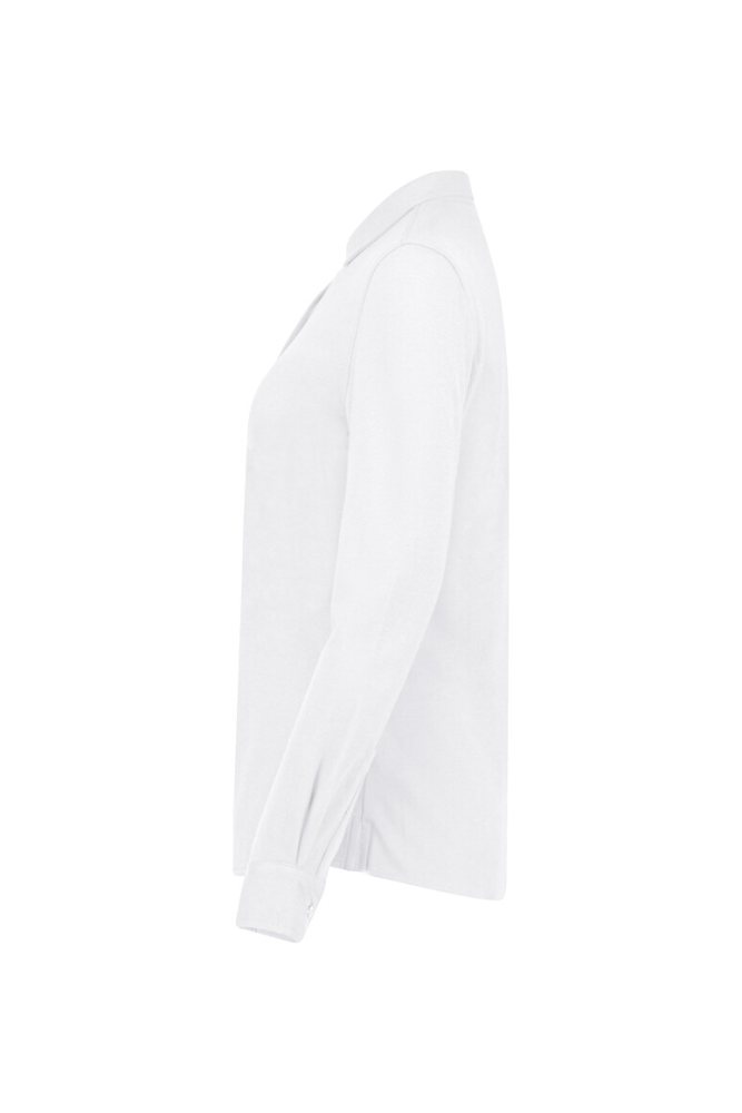 HAKRO COTTON TEC® Bluse, weiss, XS